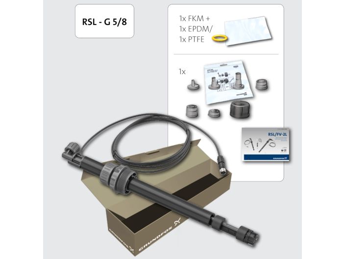 Жёсткая всасывающая трубка RSL-1200-2L-G5/8 PE Grundfos 98071158 купить в интернет-магазине «НасосВДом» Киев Украина