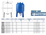 Гидроаккумулятор Aquasystem VAV 80 купить в интернет-магазине «НасосВДом» Киев Украина