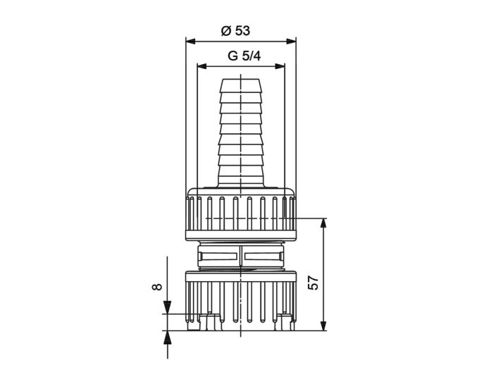 Донний клапан Grundfos NL-G5/4 PE/V,E/C U3 99168633 купити в інтернет-магазині «НасосВДом» Київ Україна