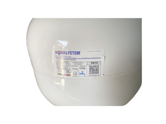 Розширювальний бак для опалення та сонячних систем Aquasystem VS12