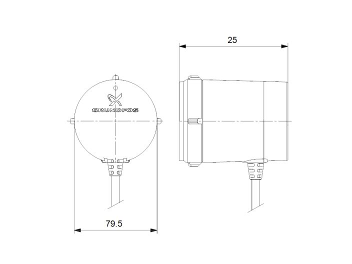 Циркуляційний насос ГВП Grundfos COMFORT 15-14 М (93095662)