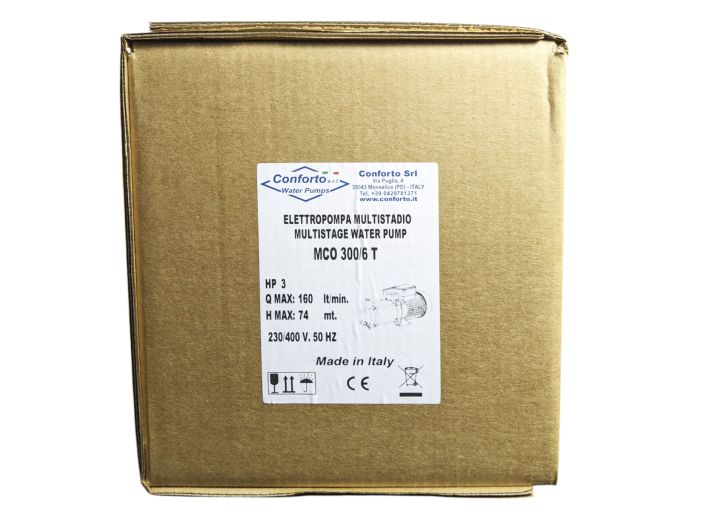Многоступенчатый самовсасывающий насос Conforto MCO 300/6 T