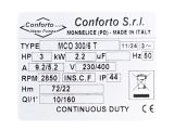 Многоступенчатый самовсасывающий насос Conforto MCO 300/6 T