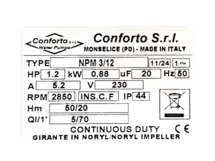 BS NPM 3/12 -Compact Conforto насосна станція автоматичного водопостачання від «НасосВДом»