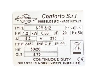 Насосна станція Conforto BS NPM 3/12 - 100