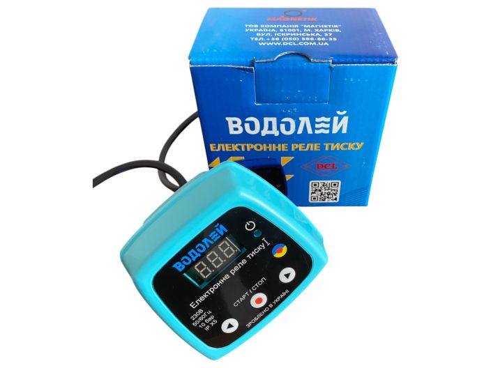 Електронне реле тиску Водолій РЕЛЕ I