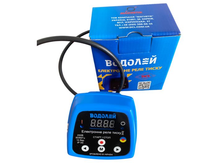 Електронное реле давления Водолей РЕЛЕ II 2