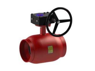 Кран шаровой стальной BREEZE 11с331п1 Ду 200/150