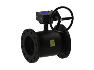 Кран шаровой стальной BREEZE 11с333п Ду 150/125