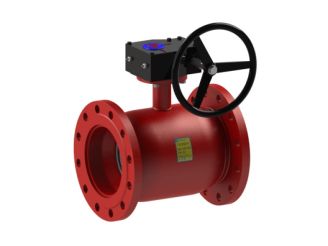 Кран кульовий сталевий BREEZE 11с338п1 Ду 125/125 повнопрохідний