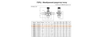 Редуктор давления воды Herz 1" 1268213