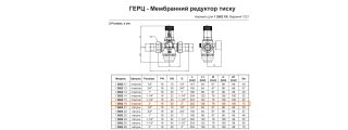 Редуктор давления воды Herz 2" 1268216