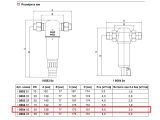 Фильтр для гарячей воды Herz DN 20 3/4" I055402