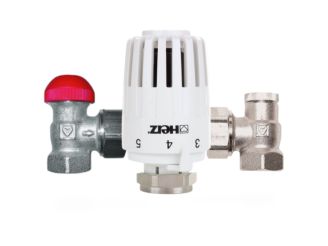 Термостатичний комплект Project (TS-90-V) кутовий DN15 1/2" (1726016+1772467 +1372441), V772463