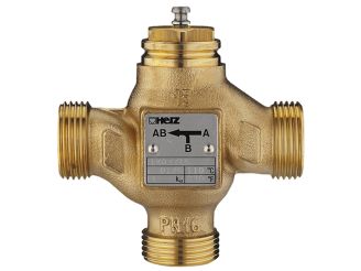 Змішувально-розподільний триходовий регулюючий клапан 4037 DN20, 1403720