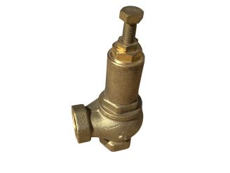 Предохранительный клапан резьбовой Ду15 с регулировкой давления срабатывания