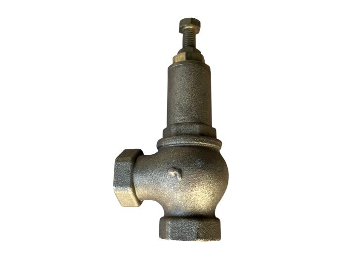 Предохранительный клапан резьбовой Ду15 с регулировкой давления срабатывания