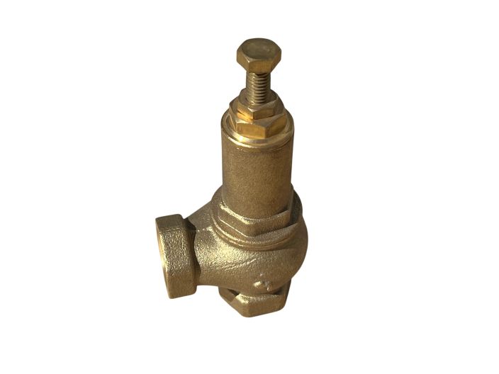 Предохранительный клапан резьбовой Ду15 с регулировкой давления срабатывания