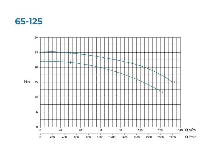N 65-125 А Центробежный насос Conforto от НасосВДом