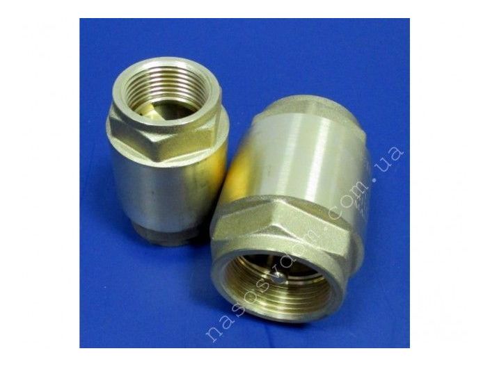 100 EUROPA DN 1/2 зворотний клапан латунний шток купити в інтернет-магазині «НасосВДом» Київ Україна