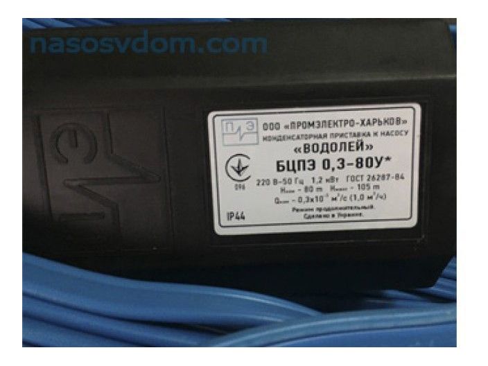 Водолей БЦПЭ 0,3-80У d 84мм кабель 80м купить в интернет-магазине «НасосВДом» Киев Украина