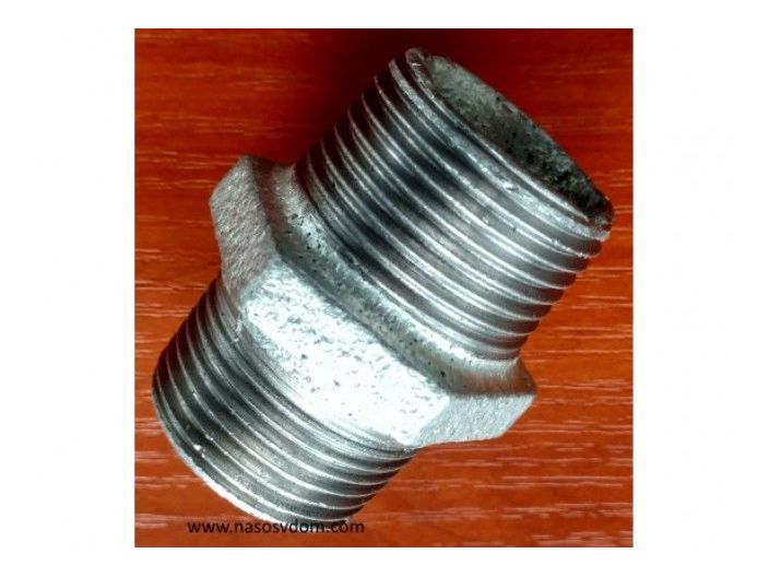 Ніпель чавунний Арт.280 Ду 25 купити в інтернет-магазині «НасосВДом» Київ Україна