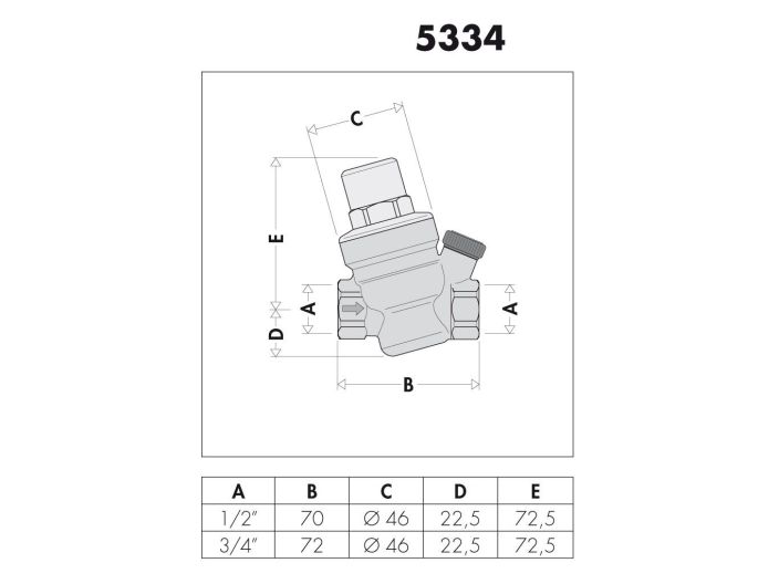 Редуктор 1/2 CALEFFI с подключением манометра 533441 купить в интернет-магазине «НасосВДом» Киев Украина