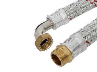 Шланг AVC антивибрационный угловой DN 1 0,8 м PN 16 ВН купить в интернет-магазине «НасосВДом» Киев Украина