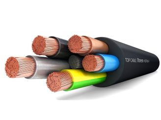 Кабель для насосов XTREM H07RN-F 4х6 водопогружной питьевой Испания купить в интернет-магазине «НасосВДом» Киев Украина