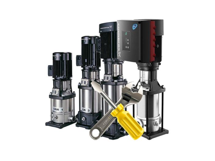 Ремонт GRUNDFOS CR 0,37 кВт - 2 кВт купити в інтернет-магазині «НасосВДом» Київ Україна