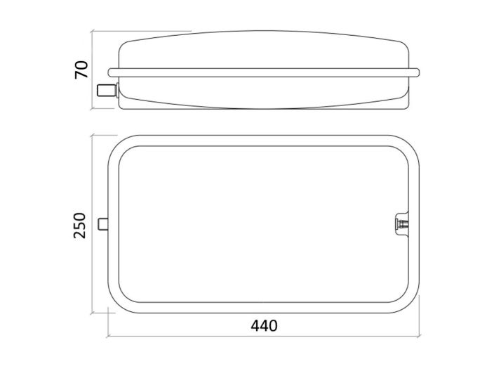 Бак розширювальний для опалення Aquasystem VRP 250-6 купити в інтернет-магазині «НасосВДом» Київ Україна