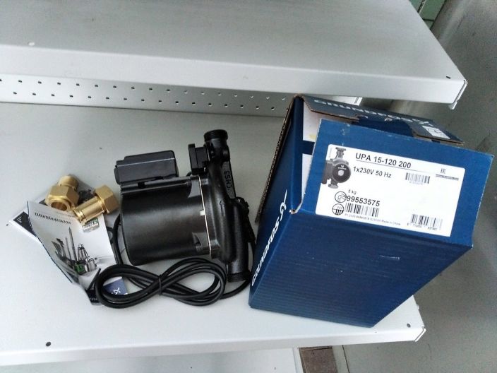 Насос для підвищення тиску Grundfos UPA 15-120 (99553575) купити в інтернет-магазині «НасосВДом» Київ Україна