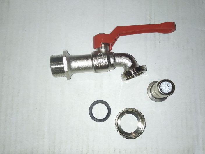 Кран шаровой Bonomi поливочный ARNO DN 3/4 купить в интернет-магазине «НасосВДом» Киев Украина