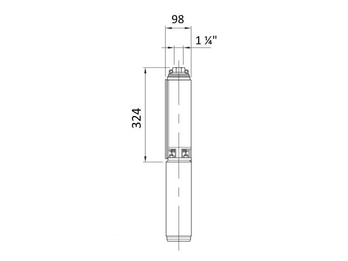 Насос для скважины CALPEDA K-4SDPm-2/10 купить в интернет-магазине «НасосВДом» Киев Украина
