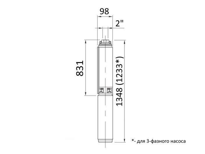 Насос для свердловини CALPEDA K-4SDPm-6/20 купити в інтернет-магазині «НасосВДом» Київ Україна