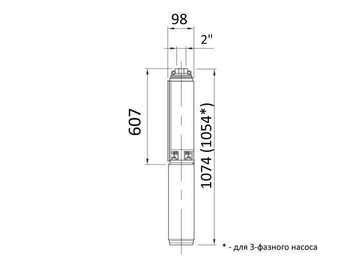 Насос для скважины CALPEDA K-4SDP-6/14 купить в интернет-магазине «НасосВДом» Киев Украина