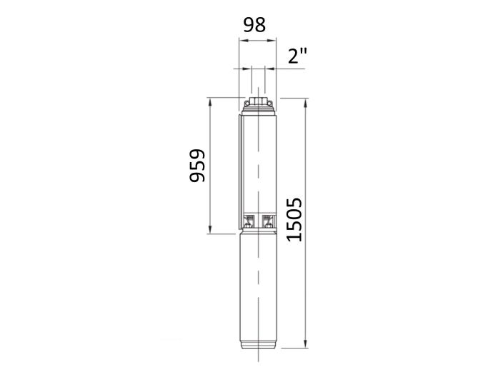 Насос для свердловини CALPEDA K-4SDP-8/23 купити в інтернет-магазині «НасосВДом» Київ Україна