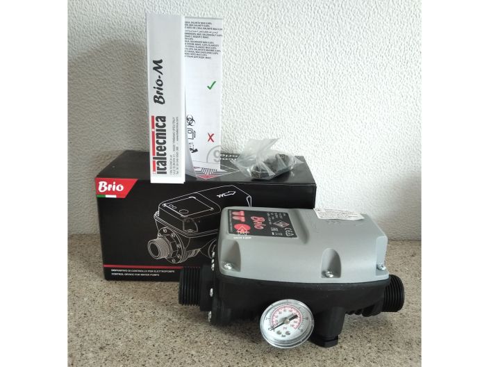 Brio Italtecnica Реле тиску електронне із захистом по сухому ходу купити в інтернет-магазині «НасосВДом» Київ Україна