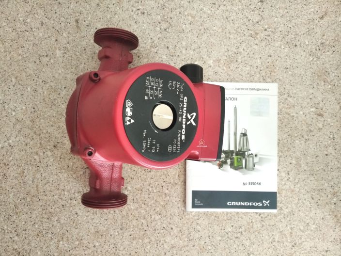 Циркуляционный насос Grundfos UPS 25-40 180 (99309921) Уценка купить в интернет-магазине «НасосВДом» Киев Украина