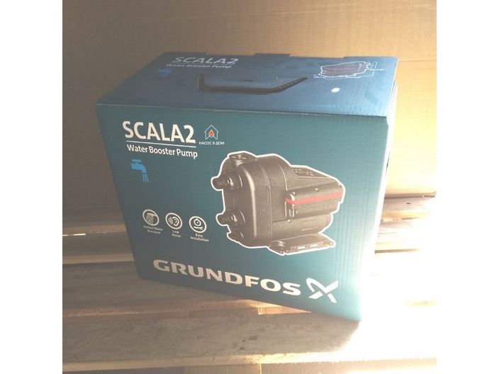 Насосна станція Grundfos Scala2 3-45 98562862 купити в інтернет-магазині «НасосВДом» Київ Україна